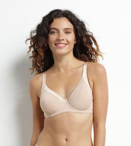 Soutien-gorge emboitant avec armatures new skin Generous Invisible - Féminin - Taille 100E - DIM - Modalova