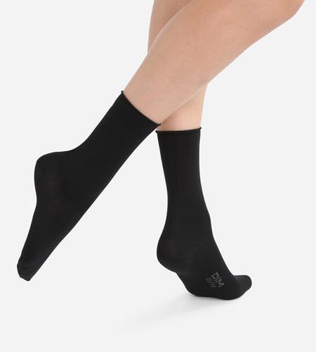 Lot de 2 paires de chaussettes en coton modal - Féminin - Taille 35/38 - DIM - Modalova