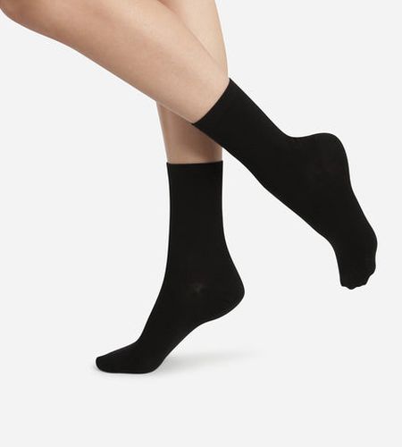 Lot de 2 paires de chaussettes Pur Coton - Féminin - Taille 35/38 - DIM - Modalova