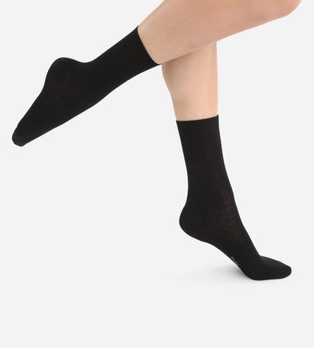 Chaussettes unies en laine douce - DIM - Modalova