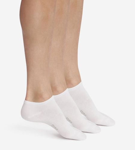 Lot de 3 paires de chaussettes courtes Coton - Masculin - Taille 43/46 - DIM - Modalova