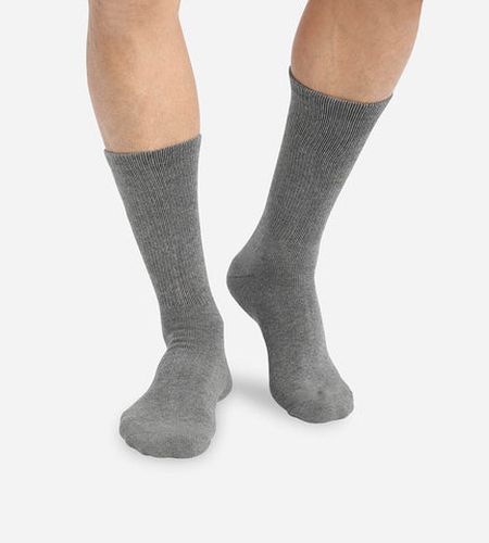 Lot de 2 paires de mi-chaussettes en coton Outdoor - Masculin - Taille 39/42 - DIM - Modalova