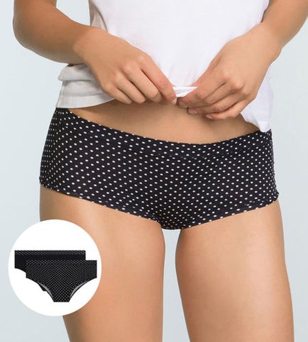 Lot de 2 Shortys Pois et Body Mouv - Féminin - Taille 36/38 - DIM - Modalova