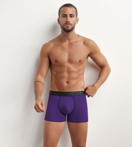 Boxer en coton modal à ceinture contrastée Classic - Masculin - Taille 3 - DIM - Modalova