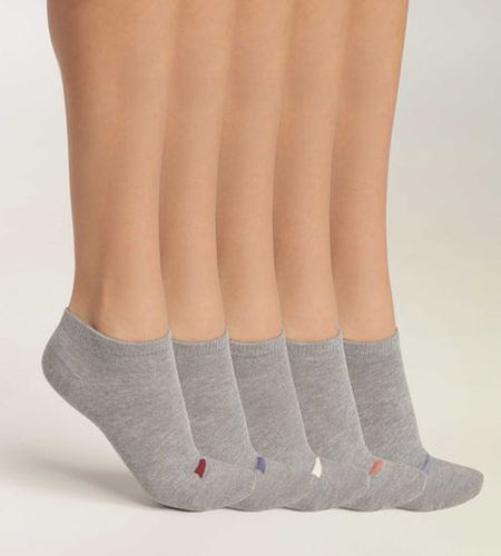 Lot de 5 paires de socquettes en coton Clair Eco - Féminin - Taille TU - DIM - Modalova