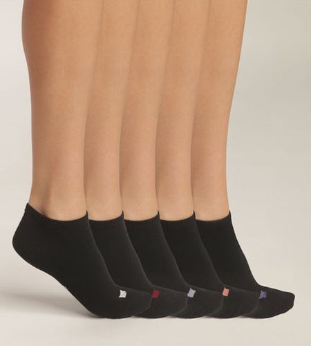 Lot de 5 paires de socquettes en coton à pastilles Eco - DIM - Modalova
