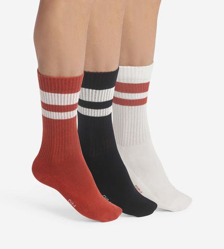 Lot de 3 paires de chaussettes en coton Eco Sport - DIM - Modalova
