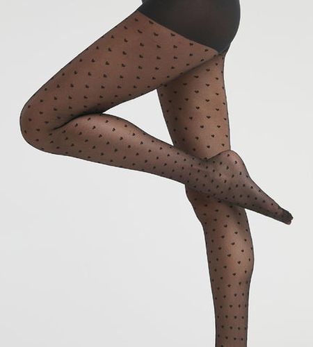 Collant voile transparent à cœurs multiples 19D Style - DIM - Modalova