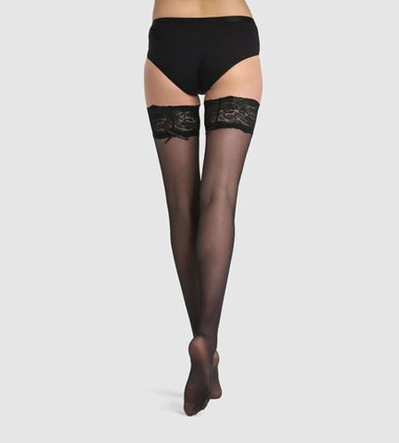 Bas autofixant semi-opaque jarretière dentelle Up Sexy 25D - DIM - Modalova