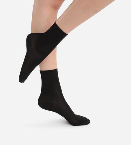 Lot de 2 paires de chaussettes Coton Mercerisé - Féminin - Taille 39/42 - DIM - Modalova