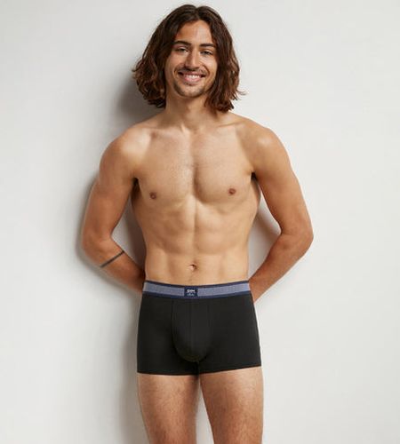 Boxer en coton modal à ceinture rayée Smart - DIM - Modalova