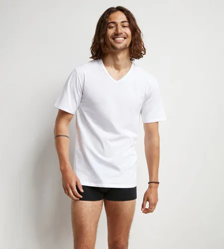 Lot de 2 Tshirts thermorégulateur en coton col V Regul Activ - DIM - Modalova