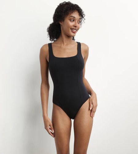Body en coton modal à bretelles et décolleté carré Icons - DIM - Modalova