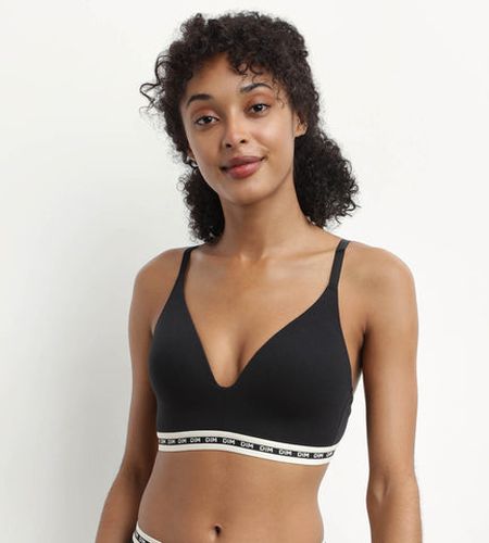 Soutien-gorge triangle en coton modal à bonnets moulés Icons - Féminin - Taille 85A - DIM - Modalova