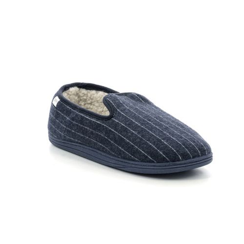 Chaussons marine à rayures - Masculin - Taille 41 - DIM - Modalova