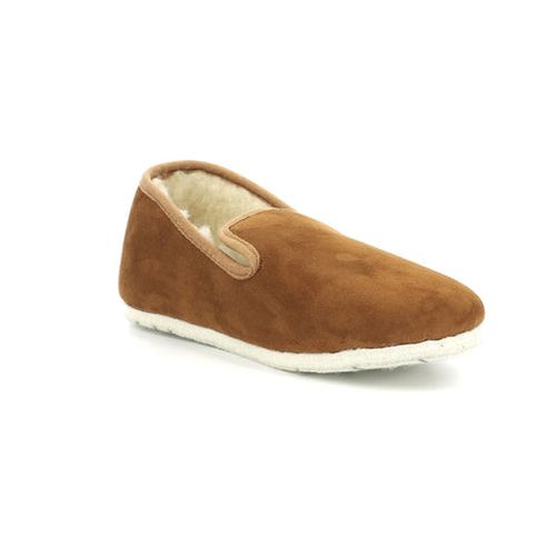 Chaussons camel et blanc cassé - Masculin - Taille 40 - DIM - Modalova