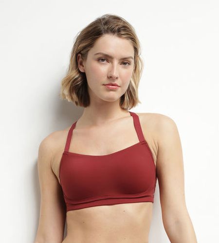 Soutien-gorge de sport en microfibre sculptante Bordeaux Move - DIM - Modalova