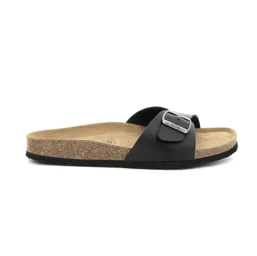 Paire de mules en cuir et liège - Masculin - Taille 42 - DIM - Modalova