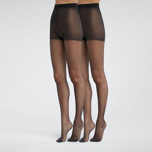 Lot de 2 collants transparents en Lycra Diam’s Voile Galbé - Féminin - Taille 1 - DIM - Modalova