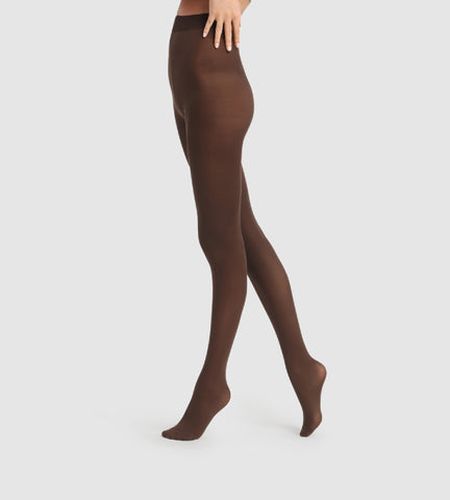 Collant chocolat opaque velouté Style 50D - Féminin - Taille 1/2 - DIM - Modalova