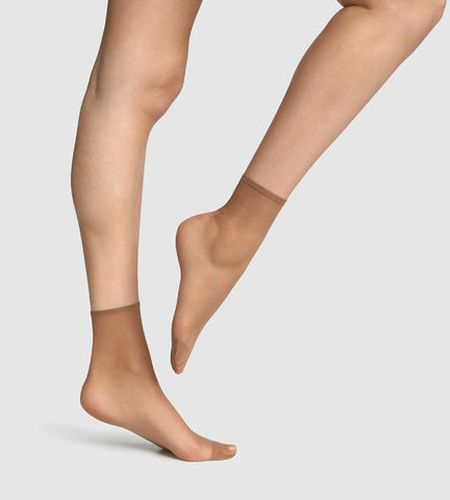 Lot de 2 socquettes gazelle irisées Sublim 14D - DIM - Modalova