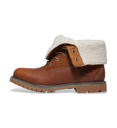 TB18328R2421 Bottines en cuir avec tige roulée et doublure chaude de couleur (37.5 W), Plat, Lacets, Casuel - Timberland - Modalova