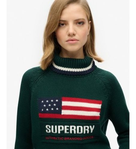 W6110538A Pull Americana Roll (M), Casuel, Coton - Superdry - Modalova