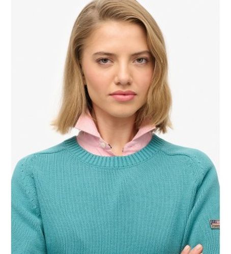 W6110609A Pull ample (L), Casuel, Coton, Manche longue - Superdry - Modalova