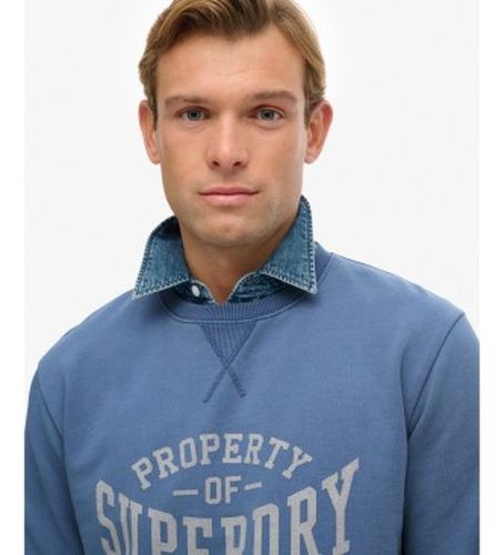M2014090A Sweat Athletic Essential (L), Casuel, Coton, Manche longue - Superdry - Modalova