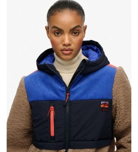 W5012035A Polaire à capuche Hooded (M), Marron, Casuel, Polyester - Superdry - Modalova