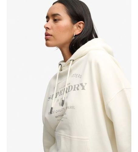 W2012691A Sweat à capuche Luxe Relaxed beige (XS), Casuel, Coton - Superdry - Modalova