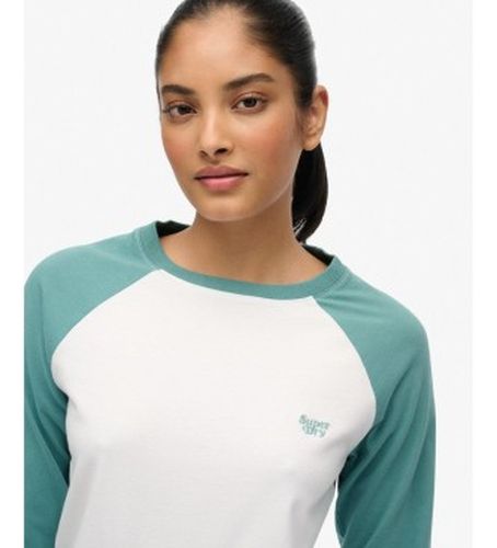 W6012254A Logo Baseball essentiel haut de gamme (XL), Casuel, Coton, Manche longue - Superdry - Modalova