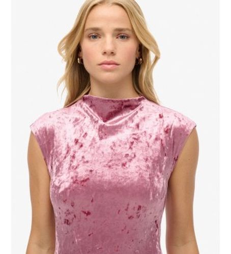 W8011934A Robe Velvet Bodycon (M), Casuel, Fête, Velours, Sans manches / bretelles - Superdry - Modalova