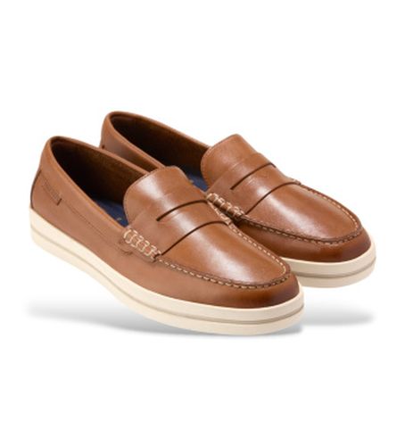 C42733 Mocassins en cuir marron Pinch Long Weekender (41), Plat, Aucun, Casuel - Cole Haan - Modalova