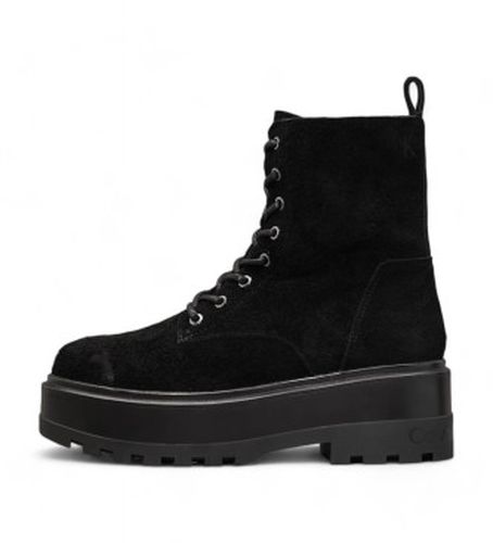 YW0YW01554 Bottines en cuir de style militaire (37), 1 à 3 cm, Lacets, Casuel - Calvin Klein Jeans - Modalova