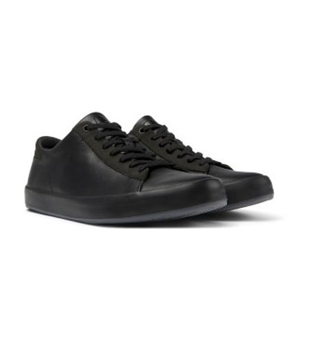 K100231-027 Andratx Leather Sneakers (41), Cuir, Noir, Plat, Lacets, Casuel - Camper - Modalova