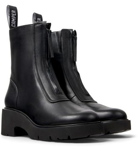 K400776-001 Bottes en cuir Milah (36), 1 à 3 cm, Fermeture éclair, Casuel - Camper - Modalova
