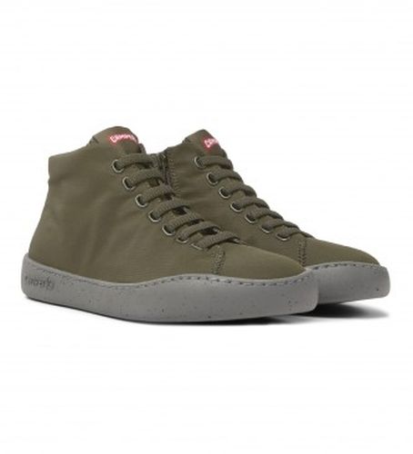 K400374-015 Chaussures Peu Touring en cuir (36), Plat, Fermeture éclair, Casuel, Polyester recyclé - Camper - Modalova