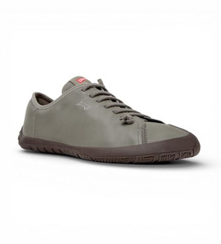 K101114-006 Peu Path+ Leather Sneakers (41), Cuir, Plat, Lacets, Casuel, Gris - Camper - Modalova