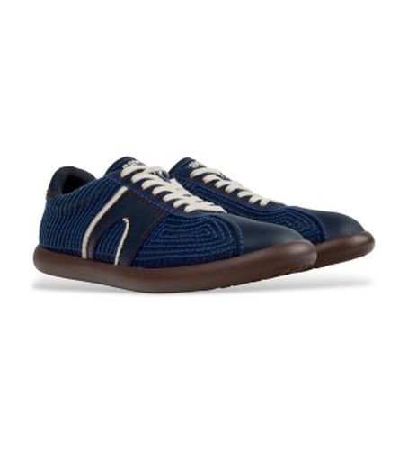 K101081-001 Chaussures Pelotas Soller (40), Plat, Lacets, Casuel, Marine, Polyester recyclé - Camper - Modalova