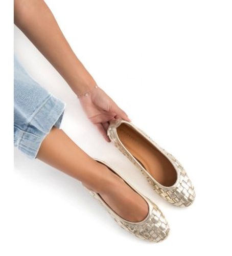 ORO Ballerines en cuir 161662 (36), Plat, Aucun, Casuel - Carmela - Modalova