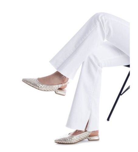 ORO Ballerines en cuir 163176 (37), Plat, 1 à 3 cm, Boucle, Casuel, Fête - Carmela - Modalova