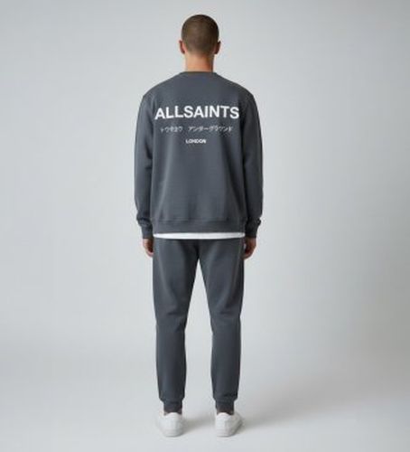 M033NB Sweat Underground (S), Bleu, Casuel, , Coton, Manche longue - ALL SAINTS - Modalova