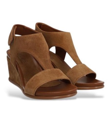 Chaussures compensées en cuir Yara Juliette (38), 5 à 8 cm, Velcro, Casuel - Alpe - Modalova