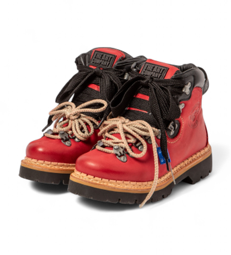 Unisex. 100301108603_008 Bottines en cuir 0030 Air Alpine (36), Rouge, Plat, Lacets, Casuel - ART - Modalova