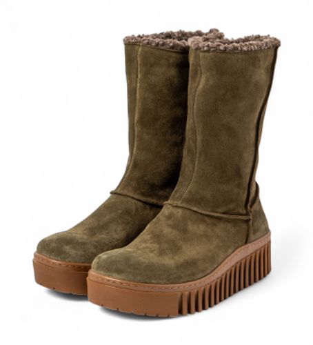 FE003_0G3 Bottes en cuir 1511 Brighton (36), 3 à 5 cm, Fermeture éclair, Casuel - ART - Modalova