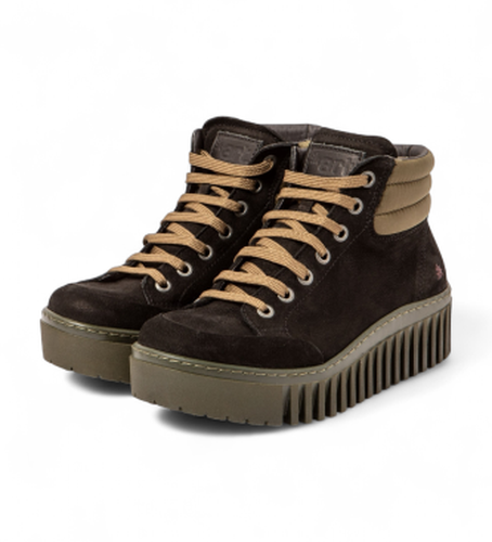 Q9003_001 Bottines en cuir 1532 Brighton (36), Plat, Lacets, Casuel - ART - Modalova