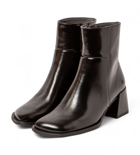 Bottines en cuir 1706 Verona (36), 5 à 8 cm, Fermeture éclair, Casuel - ART - Modalova