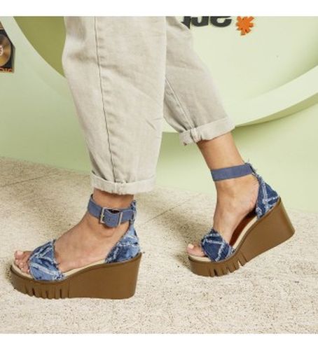 S1NF003_0B0 Sandales 2085S Catania (39), Tissu, 8 à 10 cm, Boucle, Casuel - ART - Modalova