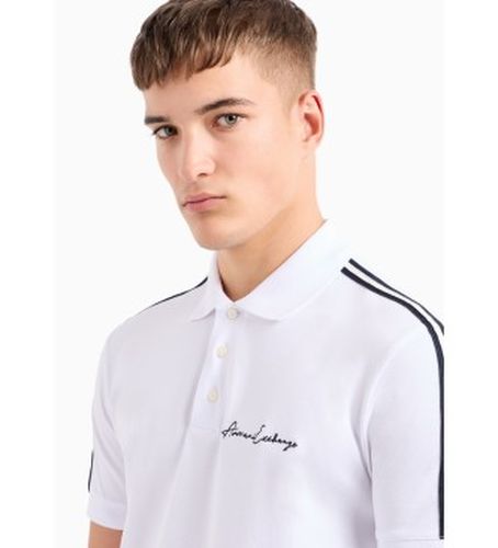 NZFSGZJ81Z1100 Polo uni (L), Casuel, Coton, Manche courte - A|X Armani Exchange - Modalova